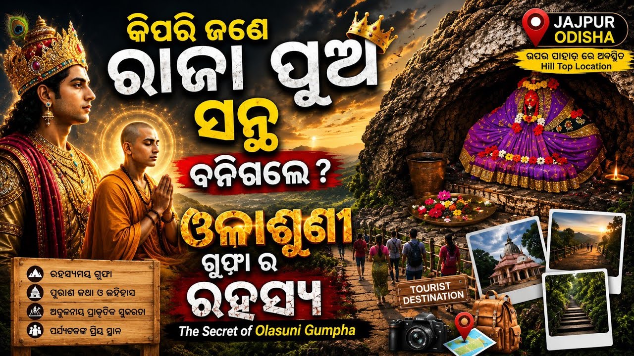ଓଳାଶୁଣୀ ଗୁମ୍ଫା ର ରହସ୍ୟ The Secret of Olasuni Gumpha | Arakhita Das  #olasuni #odishaturism