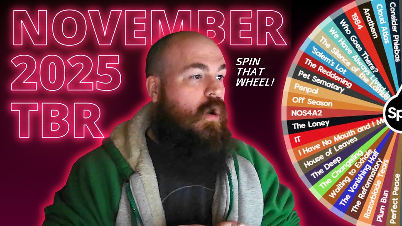 Letting a wheel decide my November 2025 TBR