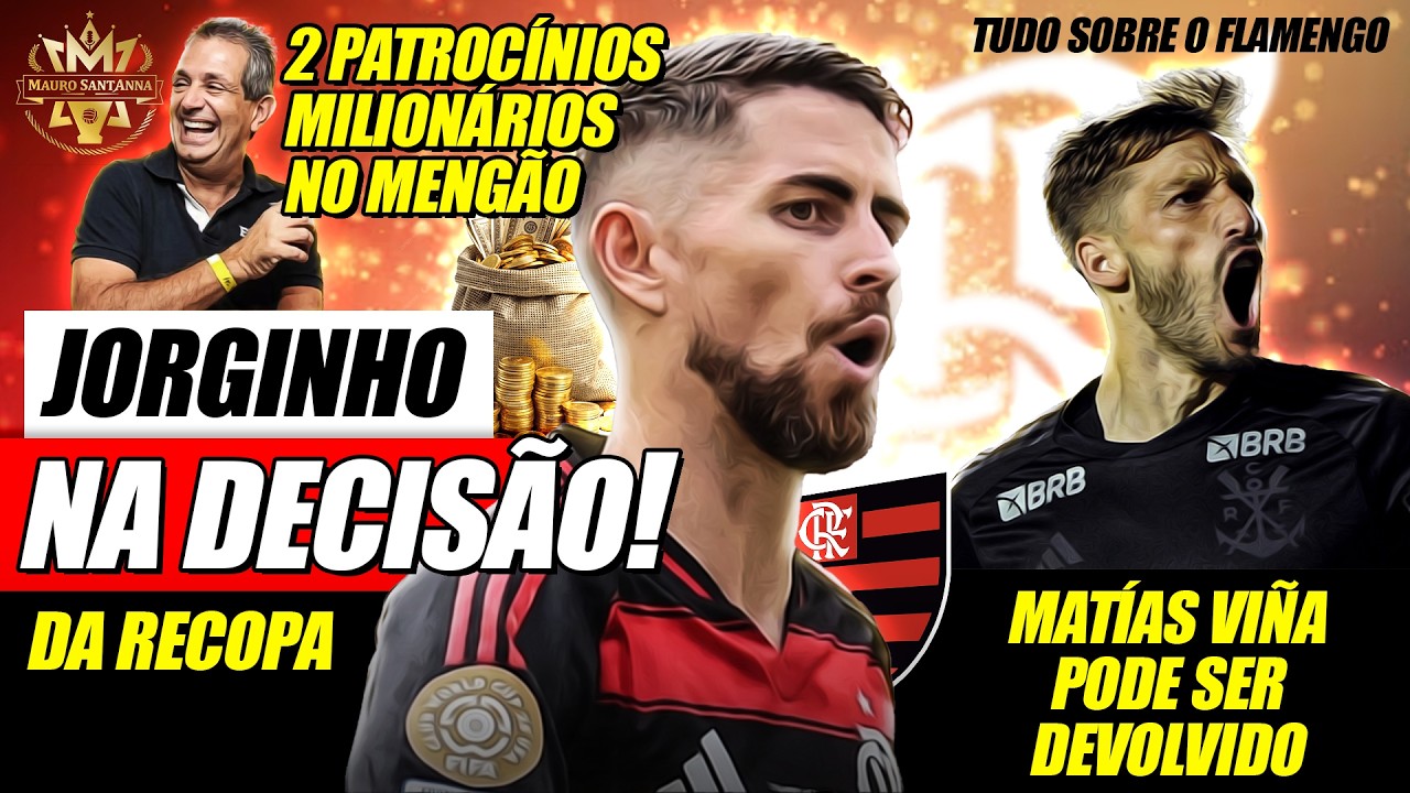 🚨 PATROCÍNIOS MILIONÁRIOS: REUNIÃO URGENTE NO FLAMENGO! REFORÇO NA RECOPA! VIÑA PODE SER DEVOLVIDO