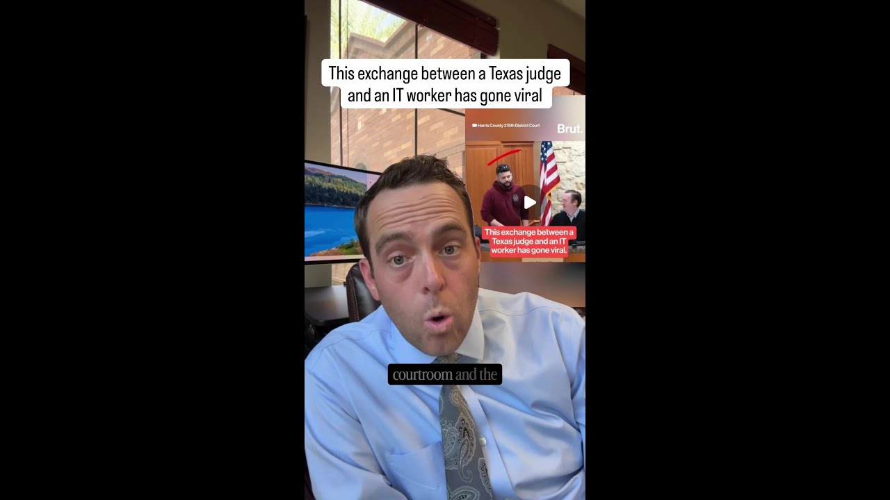 Un juez viral arremete contra un trabajador inform&aacute;tico.