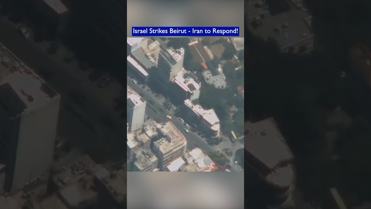 Israel Strikes Beirut - Massive Retaliation Expected From Iran!