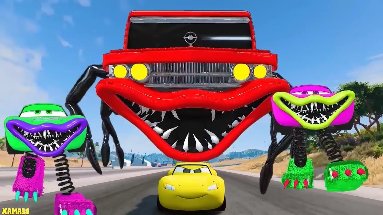 Epic Escape From The Lightning McQueen Boxy Boo Eater - Coffin Dance Song (COVER)