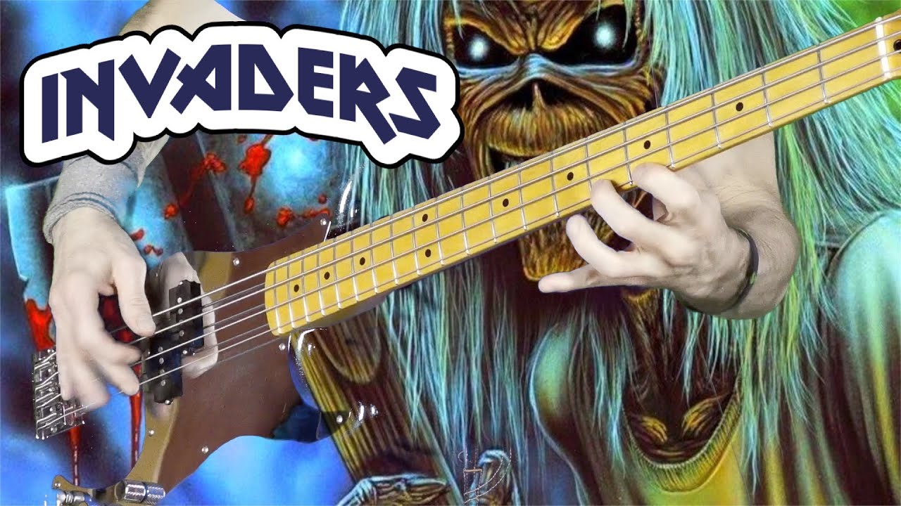 INVADERS Bass & Drums Only (Iron Maiden)