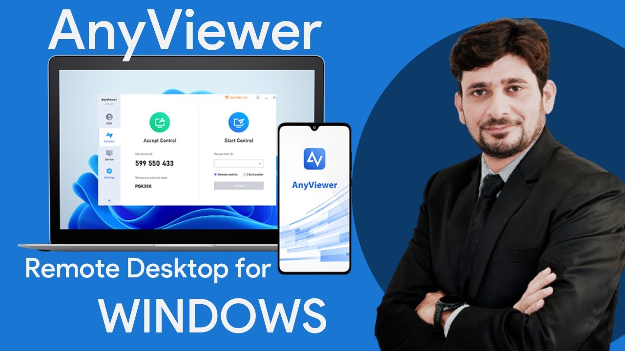 Как использовать Anyviewer: программное обеспечение для удаленного доступа/рабочего стола для Win...