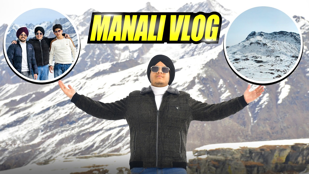 😍 My First Vlog | Full Enjoy in Manali