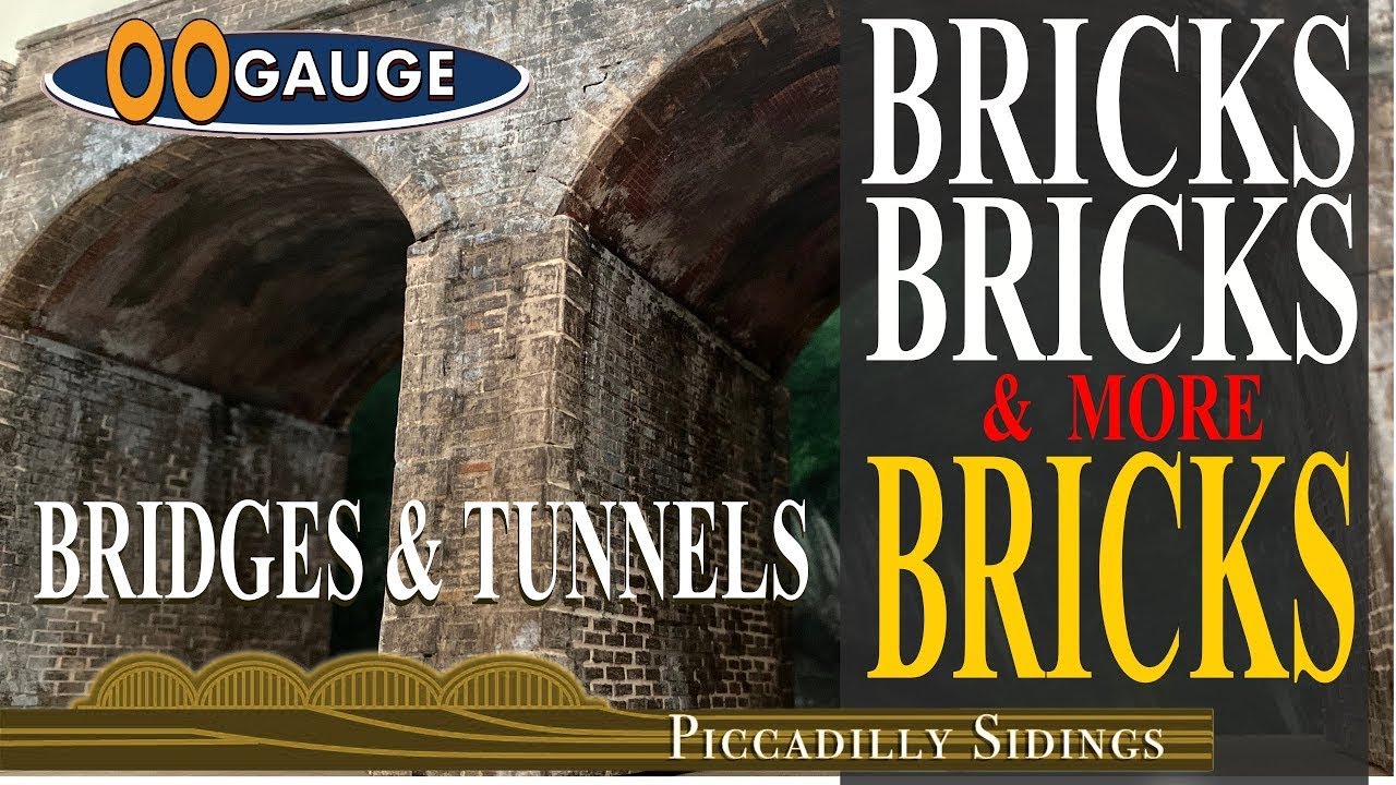 OO Gauge MODEL RAILWAY,  BRIDGES & TUNNELS   BRICKS, BRICKS & more BRICKS mp4 zbgtntp