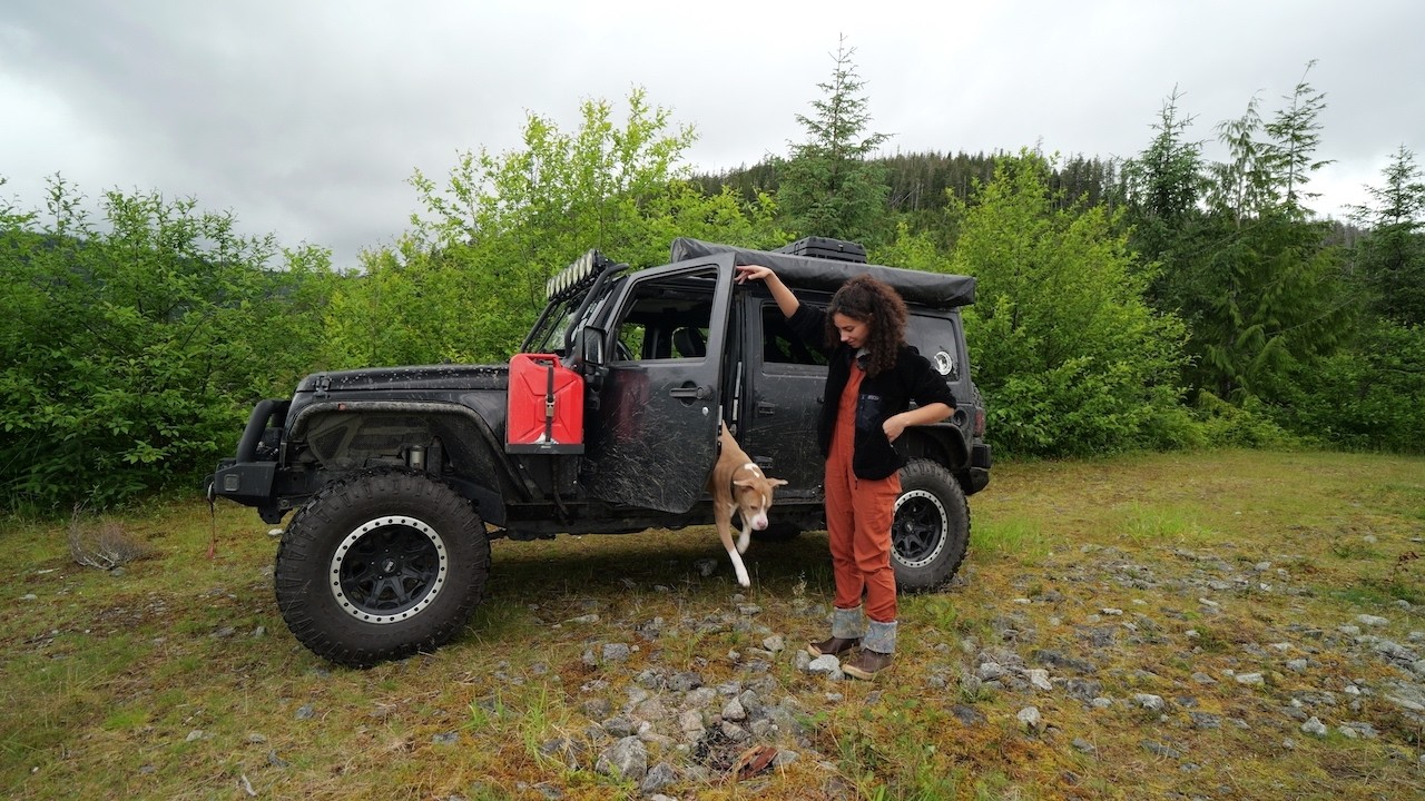 Soaked in Alaska's Tongass Rainforest - 3 days Jeep Camping