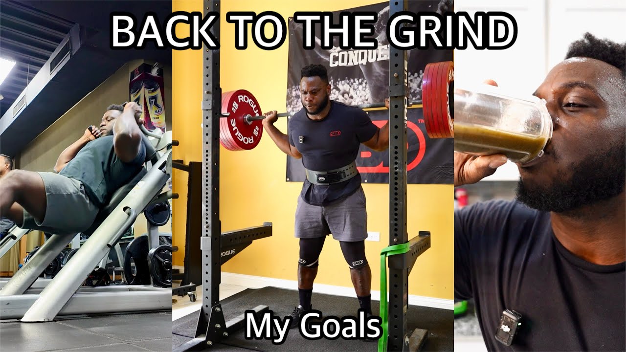 My 2025 Goals | Back to the Grind | Squat and Bench Workout