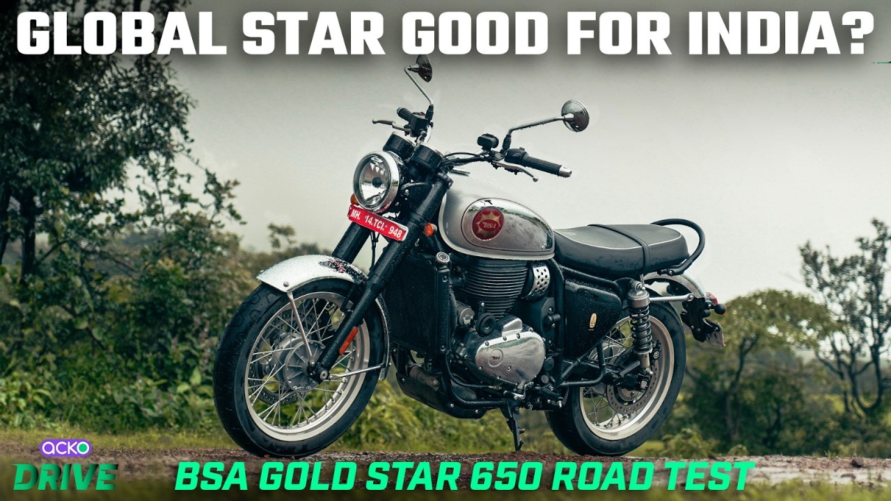 BSA Gold Star 650 India Road Test Review | Engine, Vibrations, Price And Features Explained