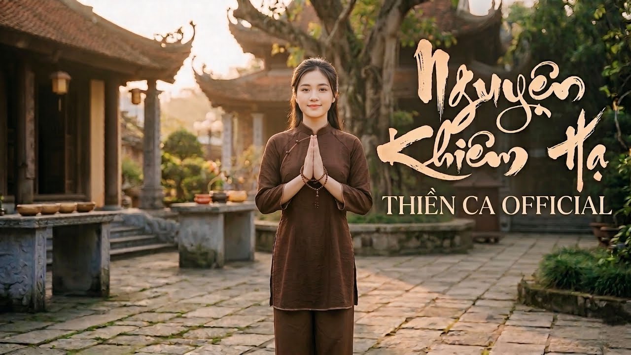 NGUYỆN KHIÊM HẠ - Thiền ca | Official Lyrics Video