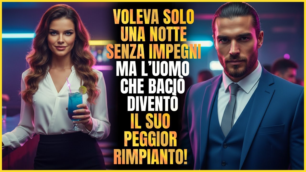 VOLEVA SOLO UNA NOTTE SENZA IMPEGNI… MA L’UOMO CHE BACIÒ DIVENTÒ IL SUO PEGGIOR RIMPIANTO!