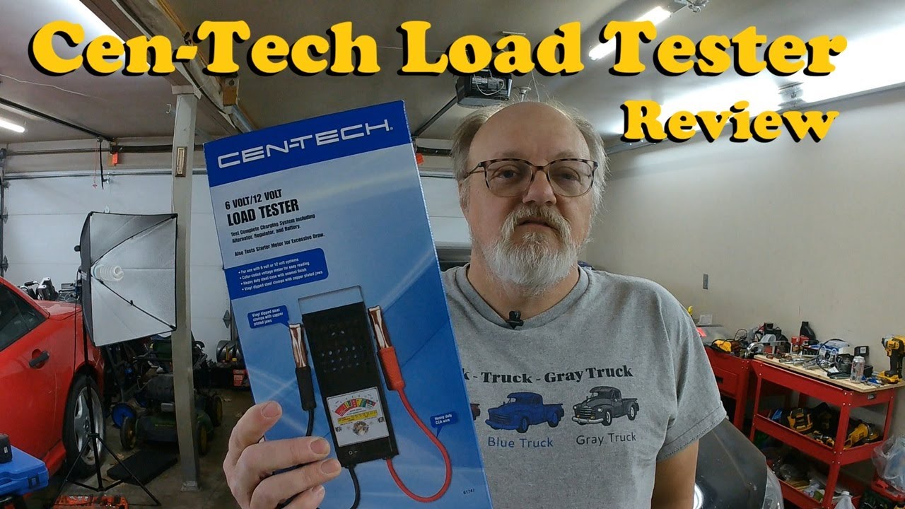 Обзор тестера нагрузки аккумуляторов Harbor Freight Cen-Tech | Тестирование аккумуляторов 6 и 12 ...