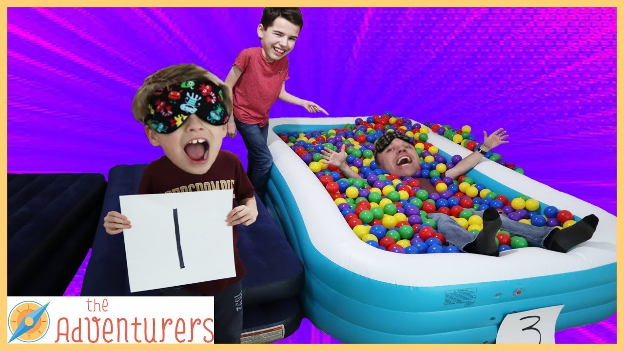Parents Vs Kids Family Fun Trust Fall Challenge / That YouTub3 Family I The Adventurers