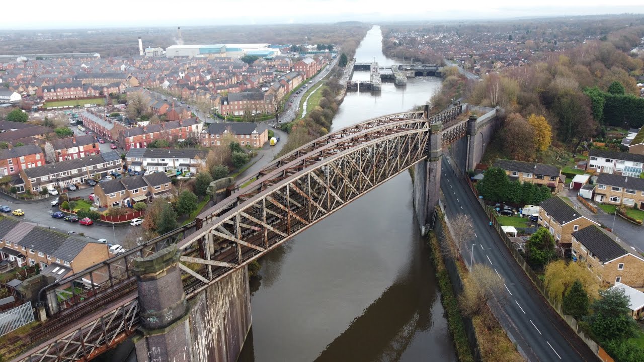 Things you may not know; Latchford Viaduct, Manchester Ship Canal and the Latchford Locks