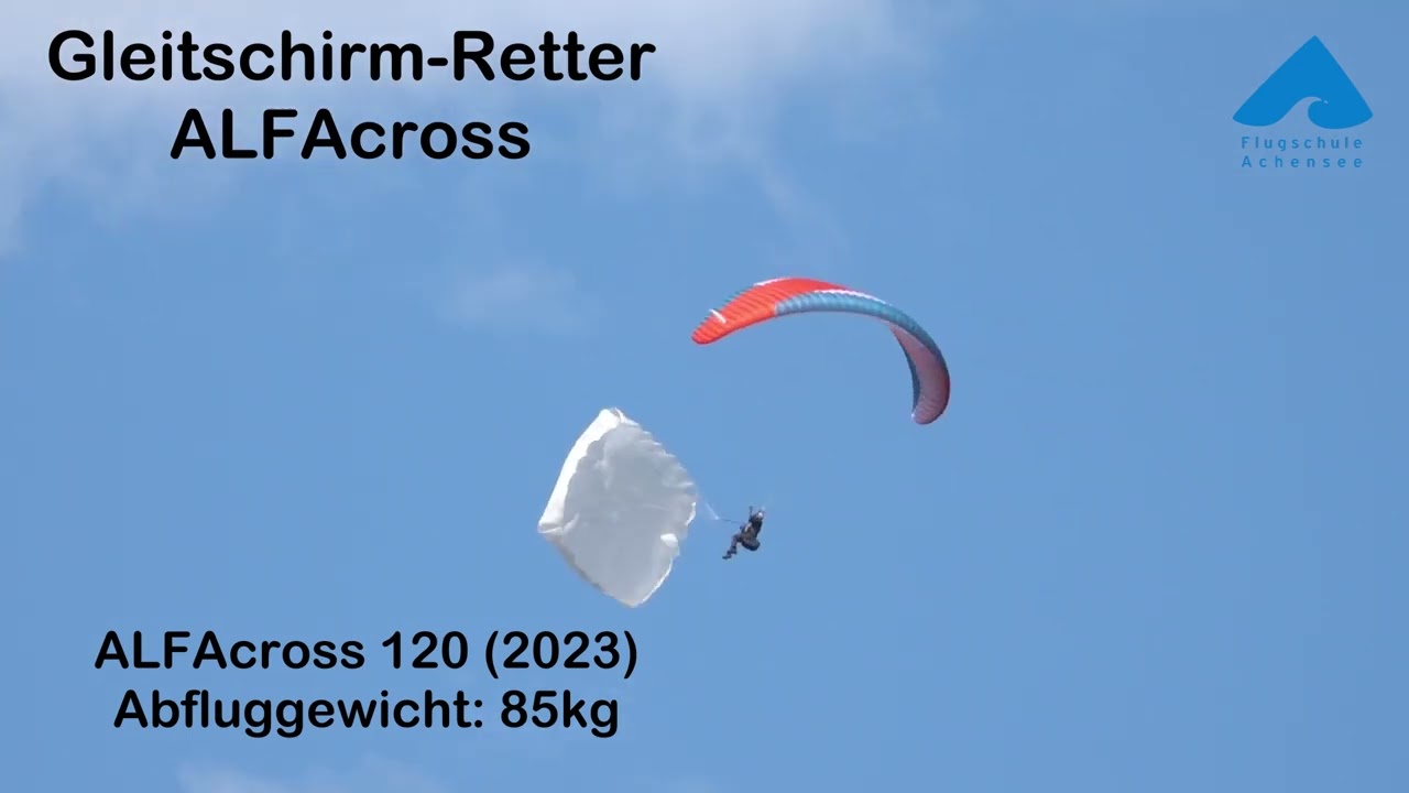 Gleitschirm-Retter ALFAcross 100/115/120