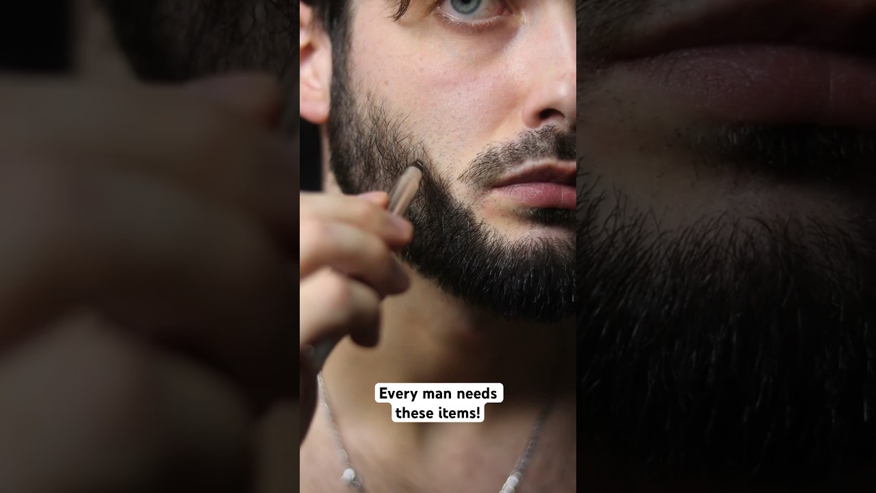 Every man needs a beard gap filler pen and a beard colour brush!