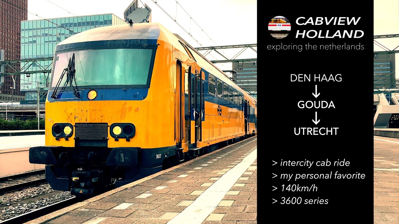 🇳🇱 Experience one of our most superior trains! Den Haag - Gouda - Utrecht 2025
