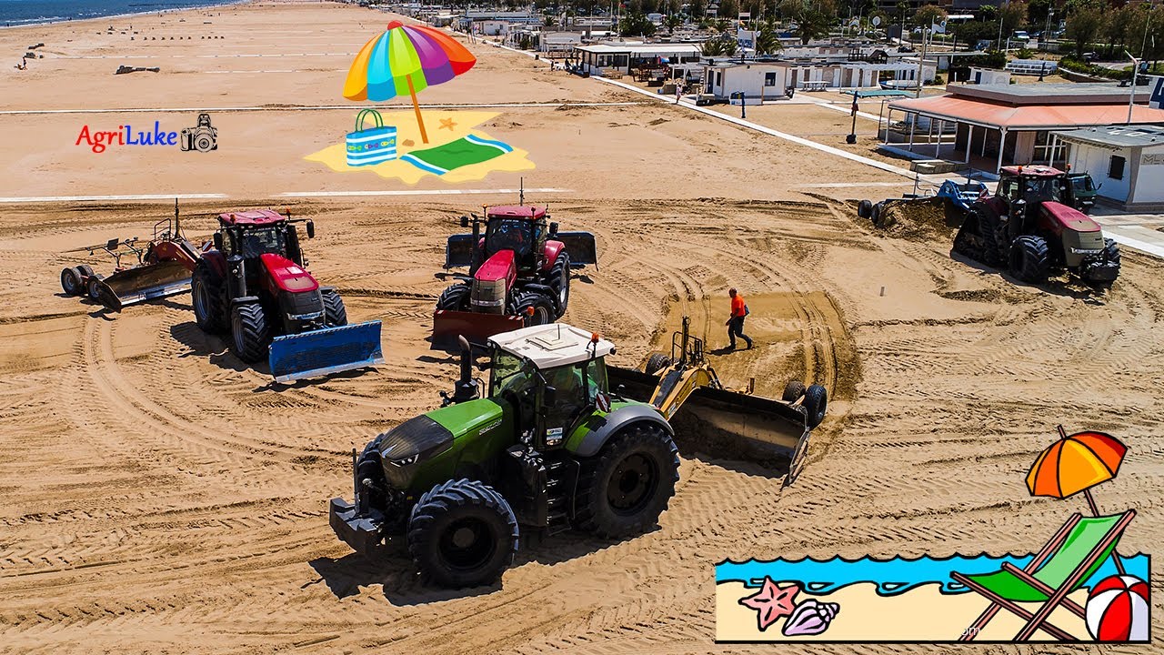 Maxi Cantiere | Spianatura Spiaggia | Rimini Beach 🏖️