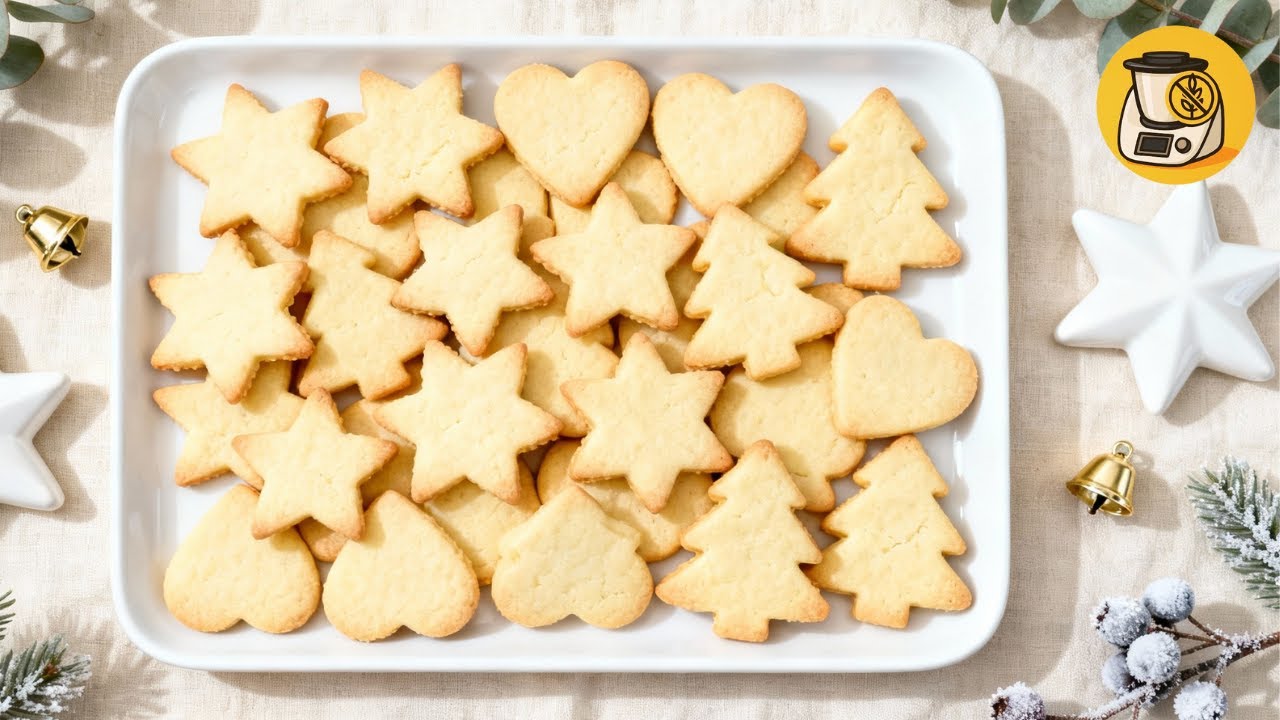 Glutenfreie Butterplätzchen, die alle umhauen! 🎅✨ | So mürbe & buttrig!