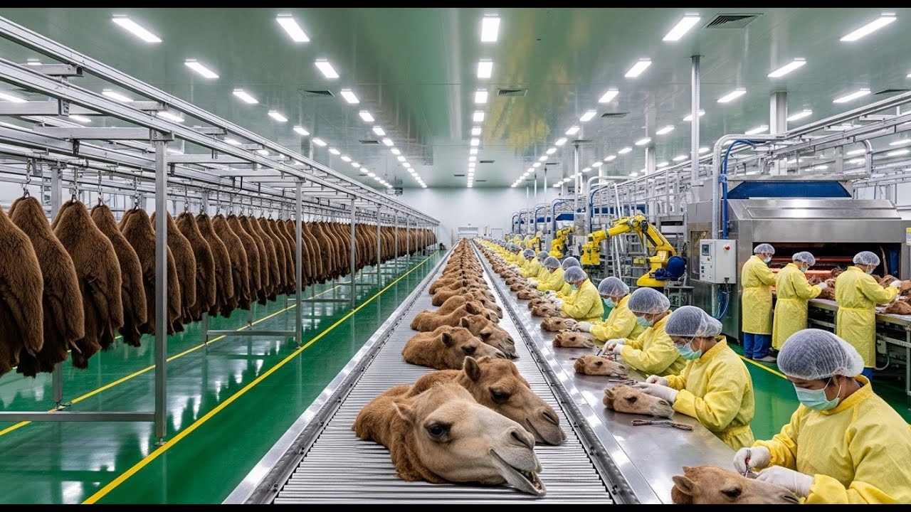 Inside The World's Largest Camel Wool Factory: From Desert To Luxury Jacket