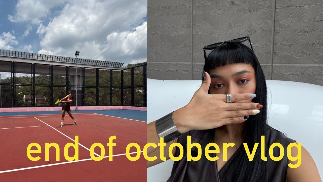 end of october vlog / packing, gym, coffee, and life lately.