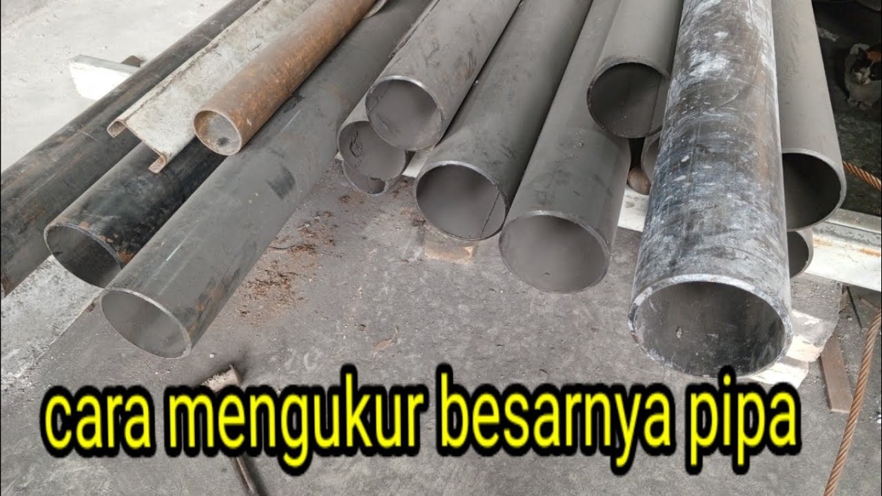 cara mengukur besarnya pipa