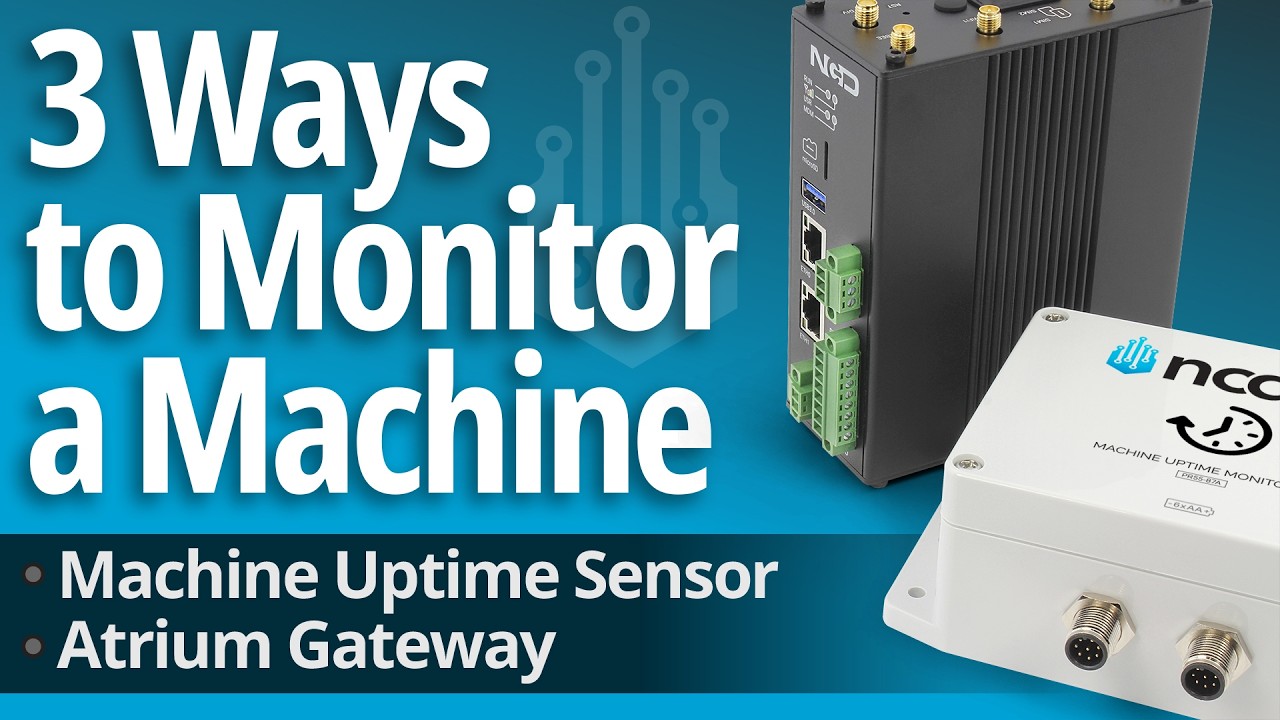 Three Ways to Monitor a Machine