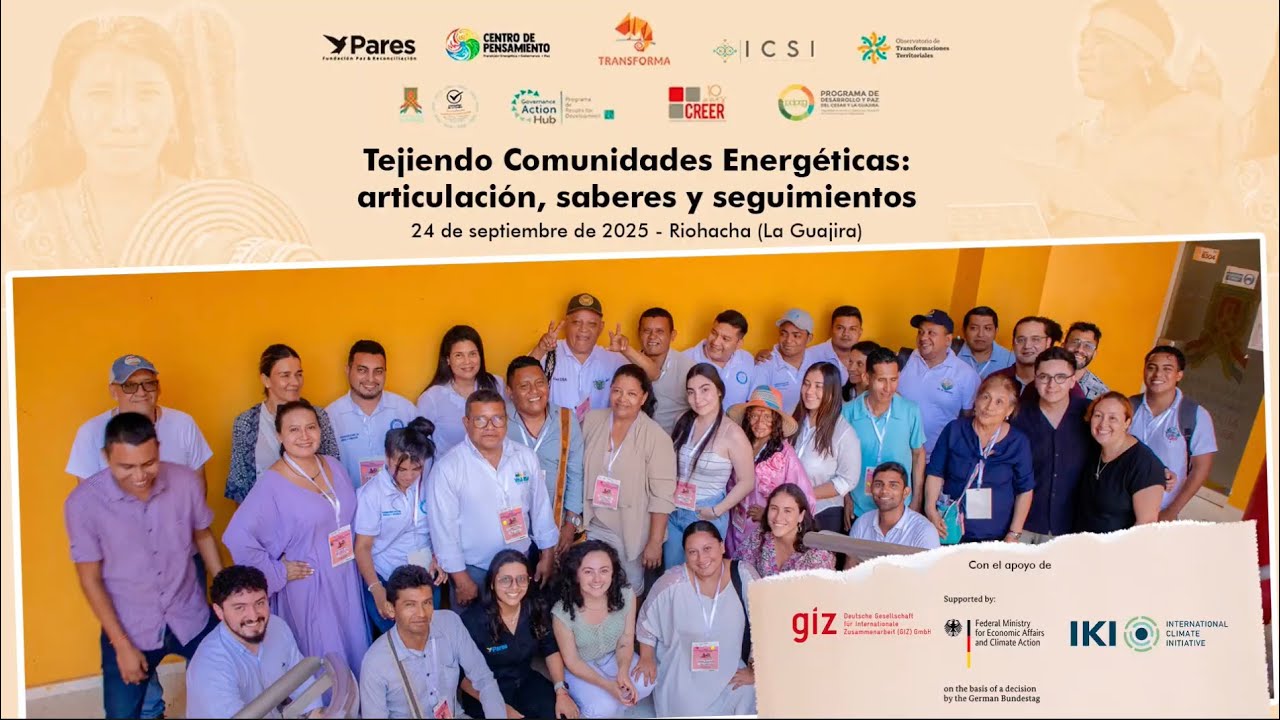 Taller Tejiendo Comunidades Energéticas: articulación, saberes y seguimiento