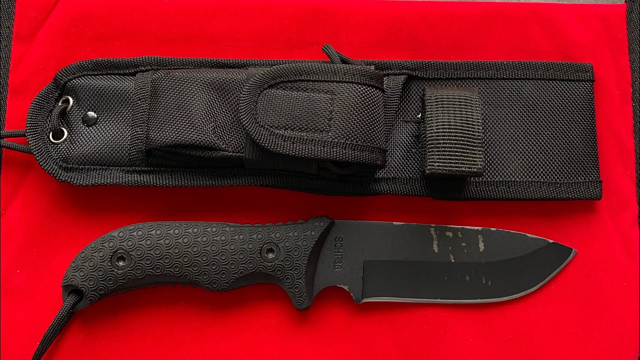 Schrade SCHF36 PARTIE 2 : tests de coupe en fond de jardin