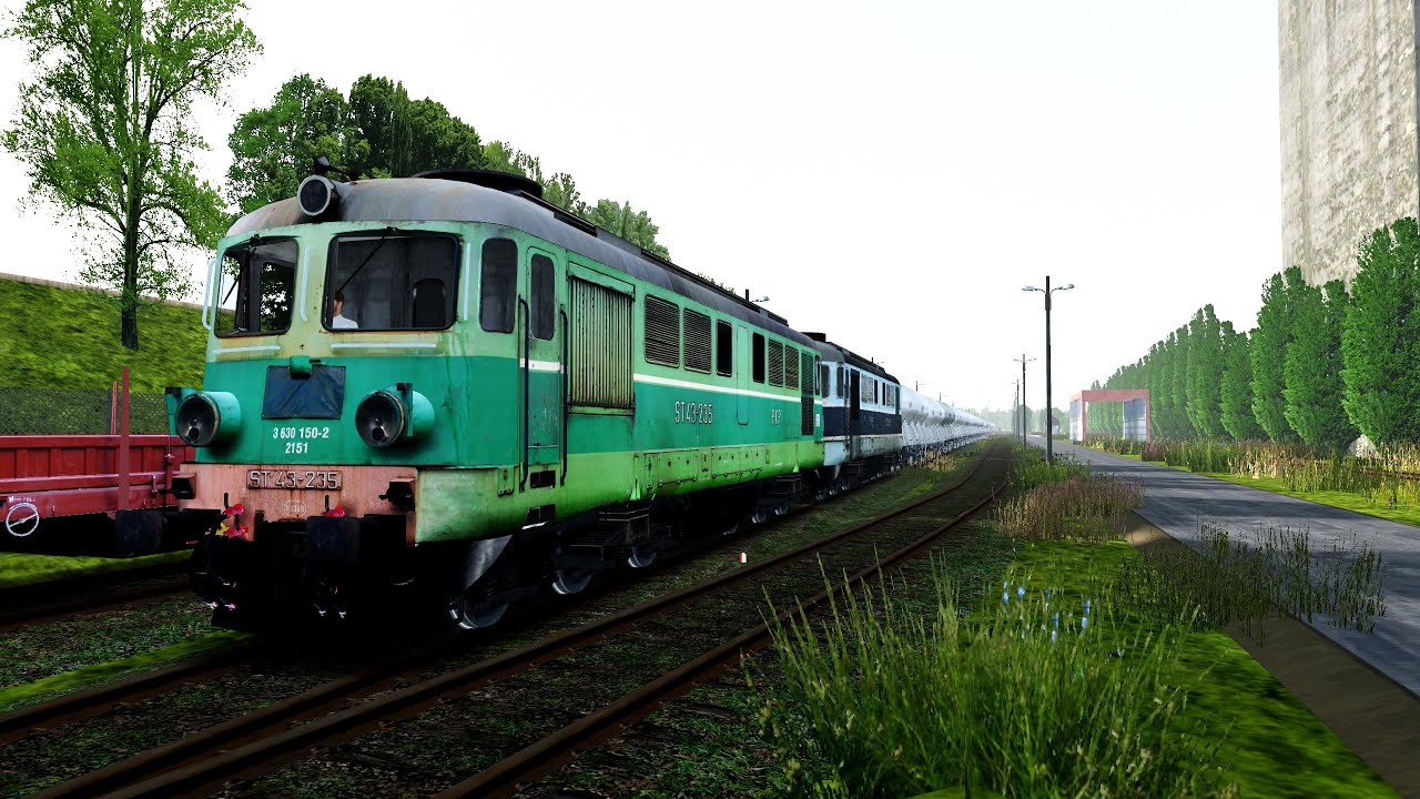 Maszyna EU07 (Prowadzimy ST43-235 na odcinku Jarkawki - Janiszew Towarowy). |Całkowo_v2_cementB|