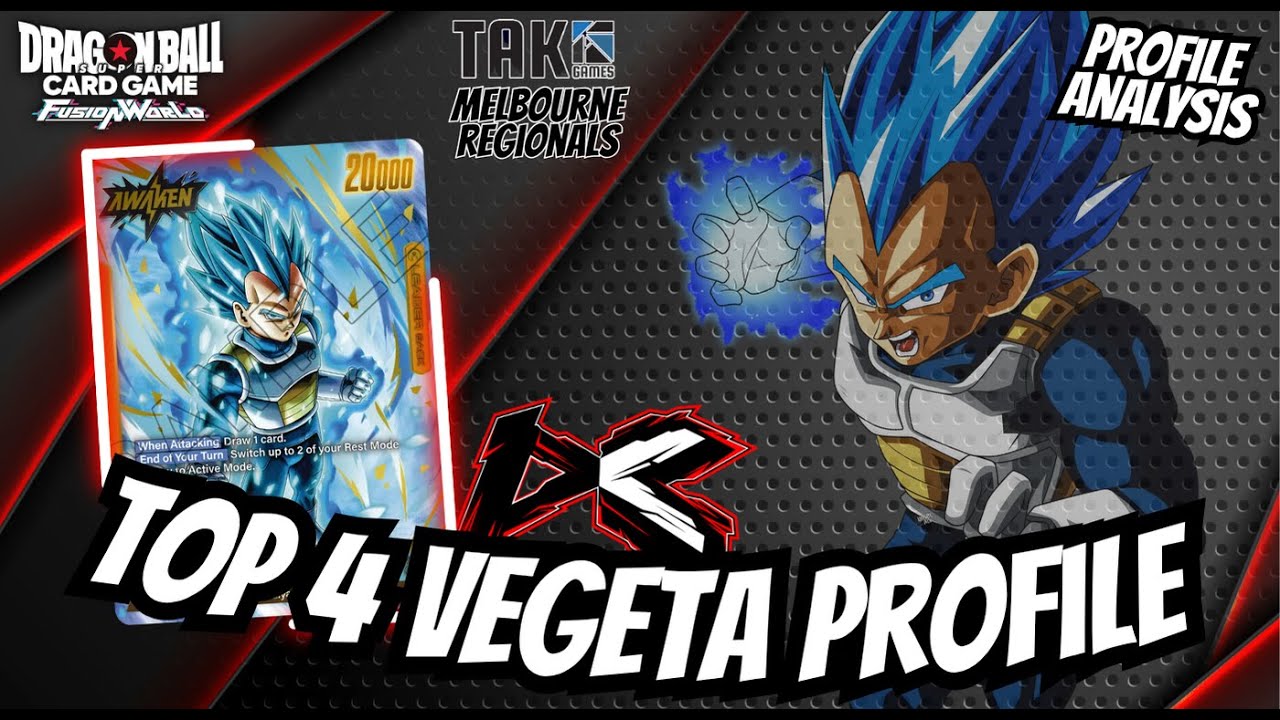 RYAN'S TOP 4 YELLOW VEGETA PROFILE // TAK GAMES MELBOURNE REGIONALS - 25/05/25