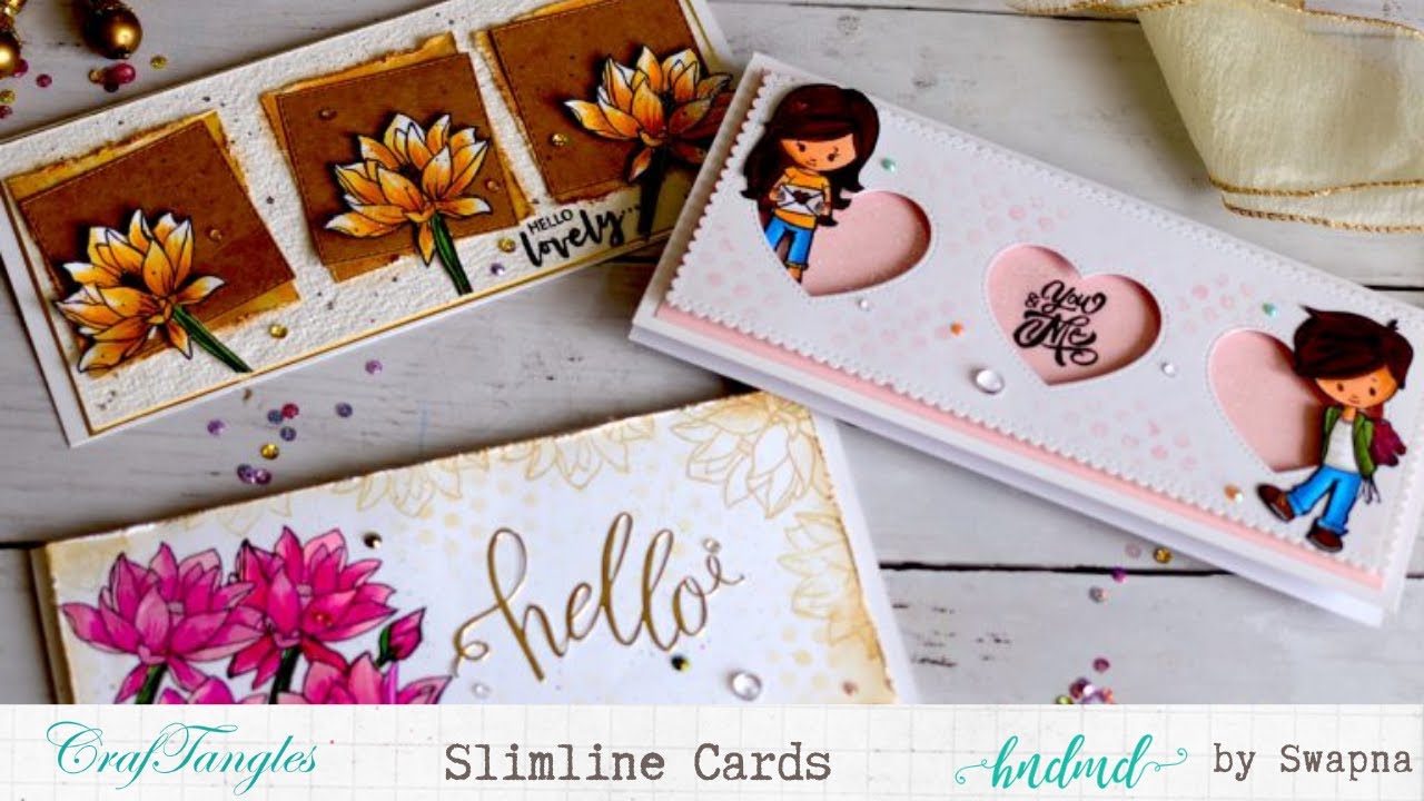 Slimline Cards Tutorial