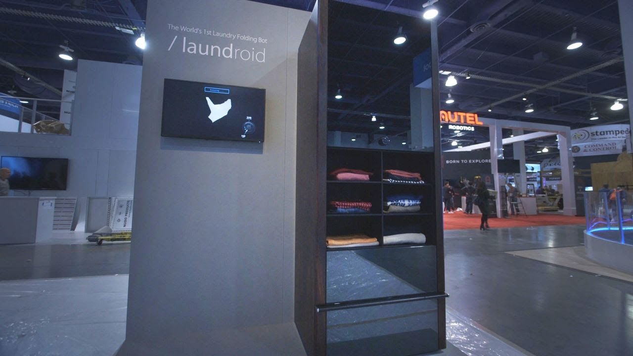 Laundroid laundry-folding robot