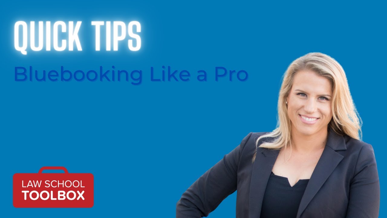 Quick Tips: Bluebooking Like a Pro