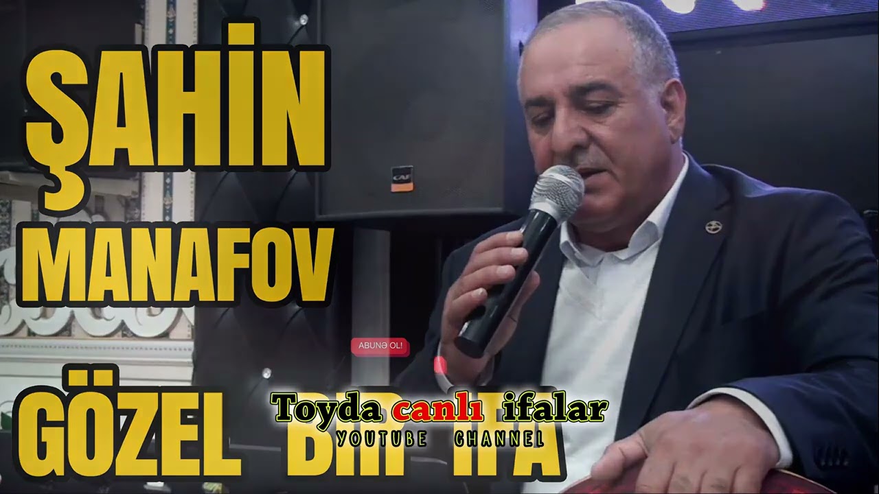 gözel bir ifa oxuyan xanende Şahin Manafov   segah mugami