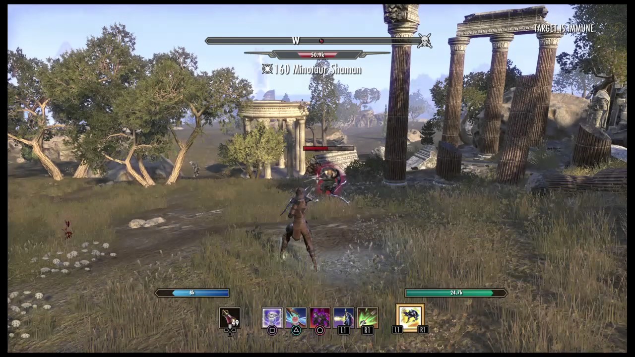 Eternal Hunt stealth vs minotaur.