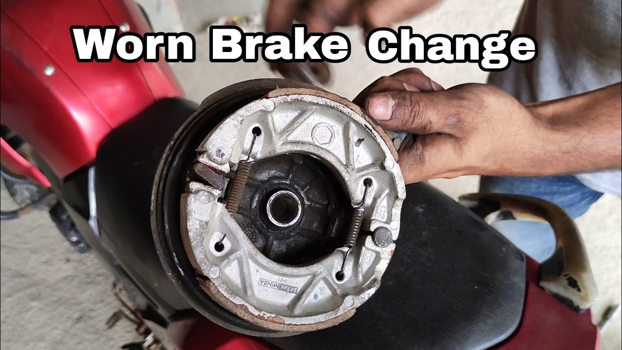 yamaha fz brake shoe change | how to change brake shoe | tutorial