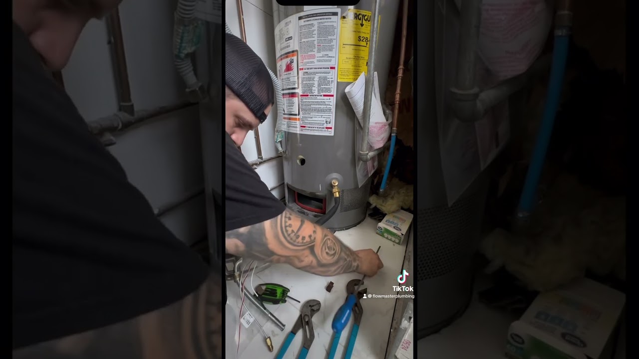 Replacing a Water Heater Gas Valve and Pilot Assembly