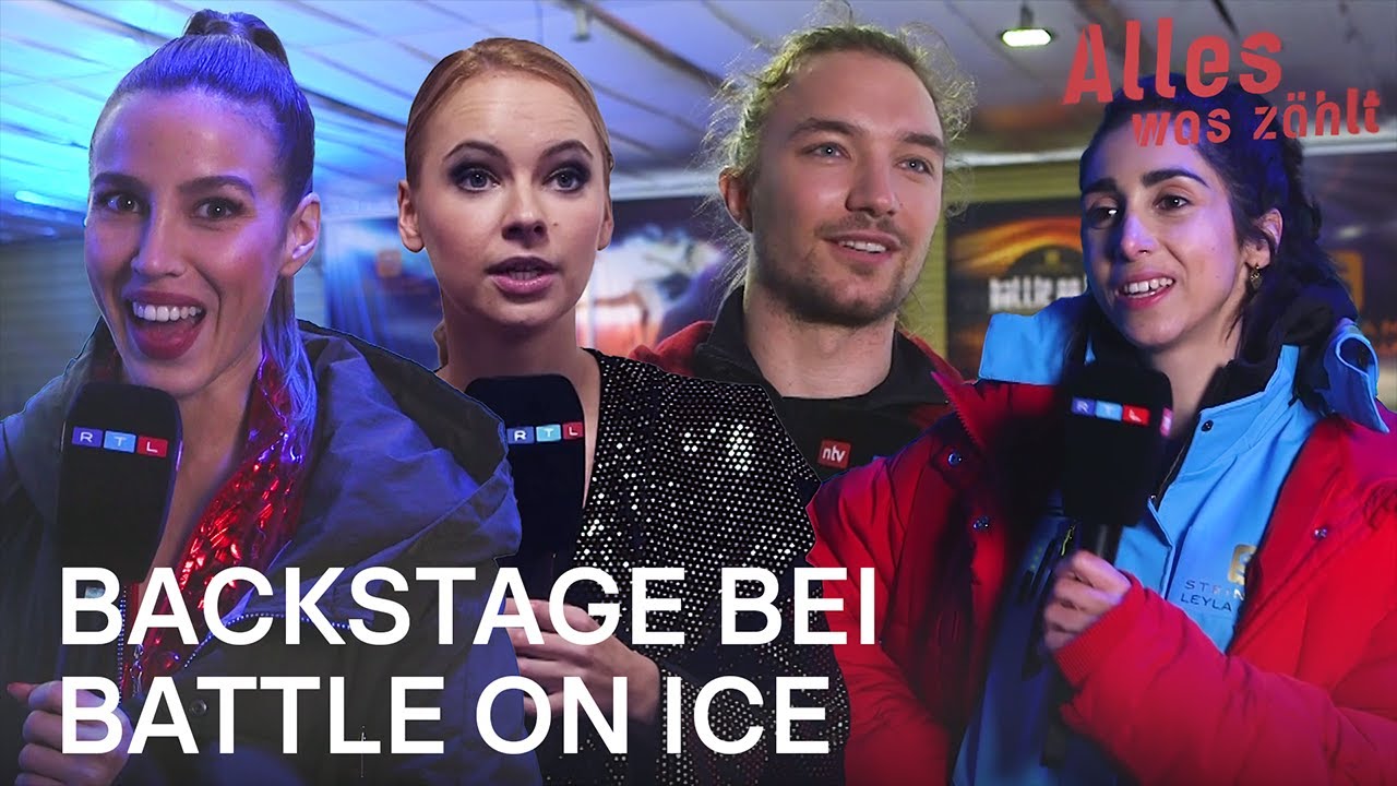 Battle on Ice: Backstage beim großen Alles was zählt Spektakel mit Michael Schulte | Alles was zählt