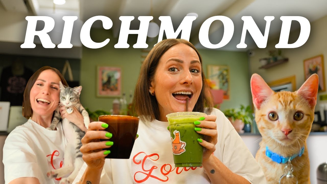 Richmond's New! Must-Visit Cat Cafe + more | RVA Vlog
