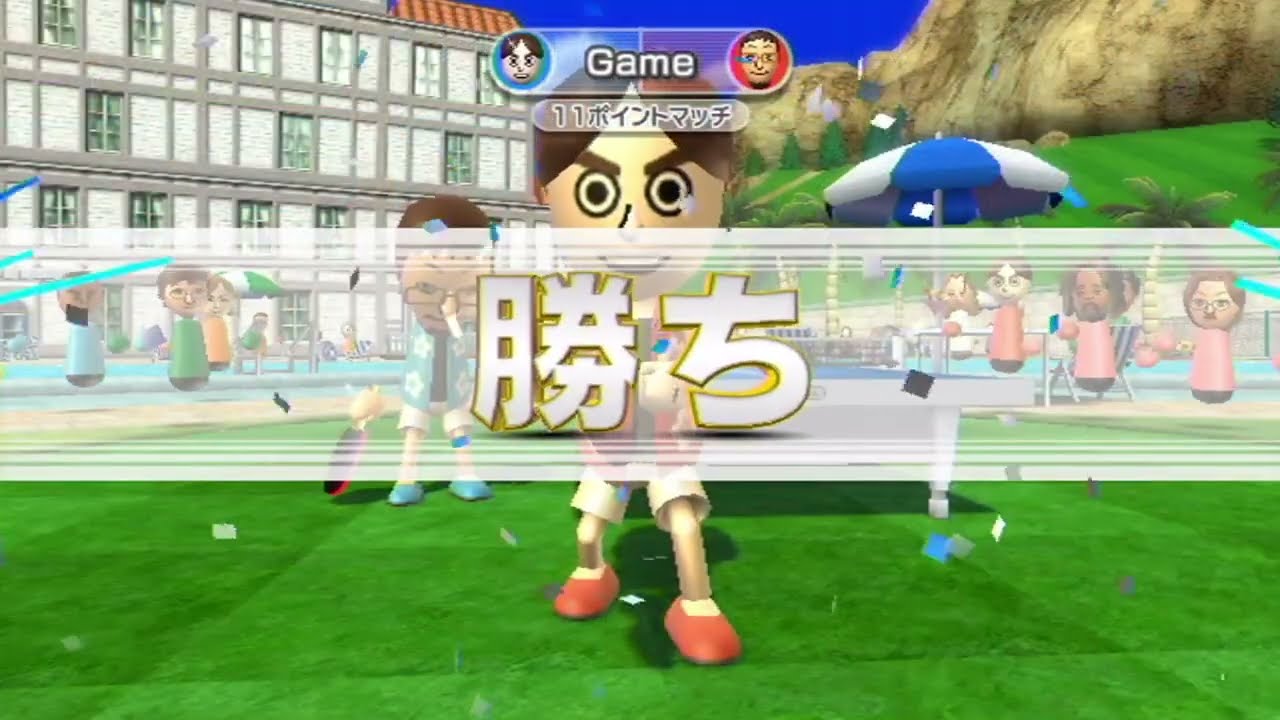 v Daisuke Full Match【Wii Sports Resort】