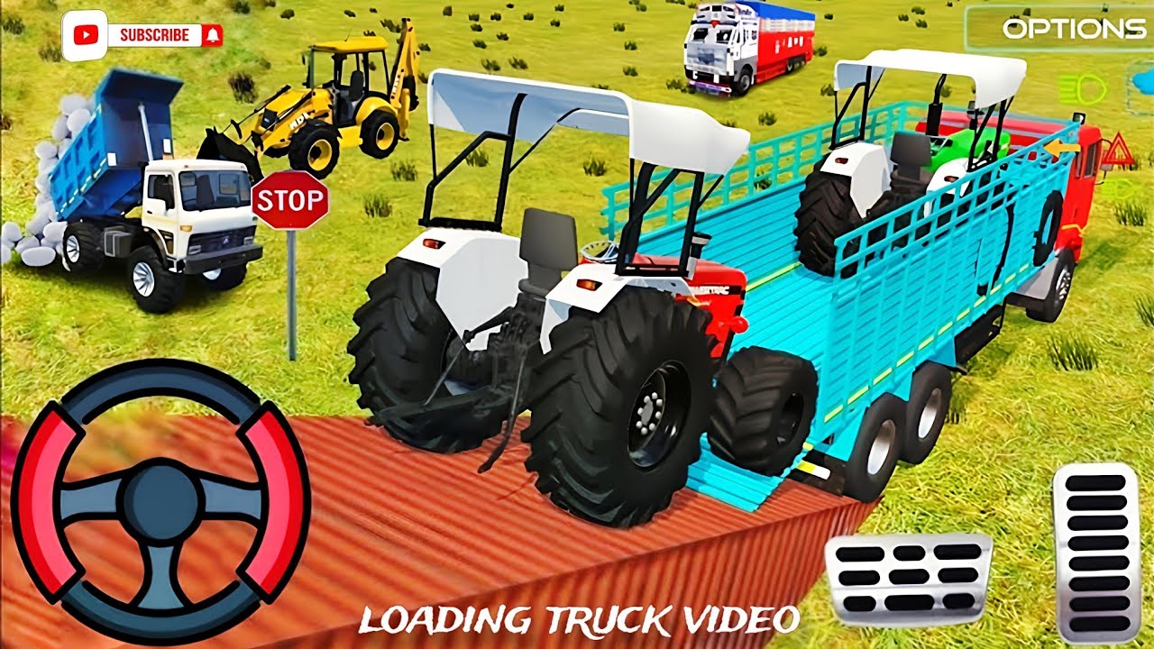 Game🚛 Mini Truck Loading Challenge 🔥 | Tractor Driver Pro game video game 