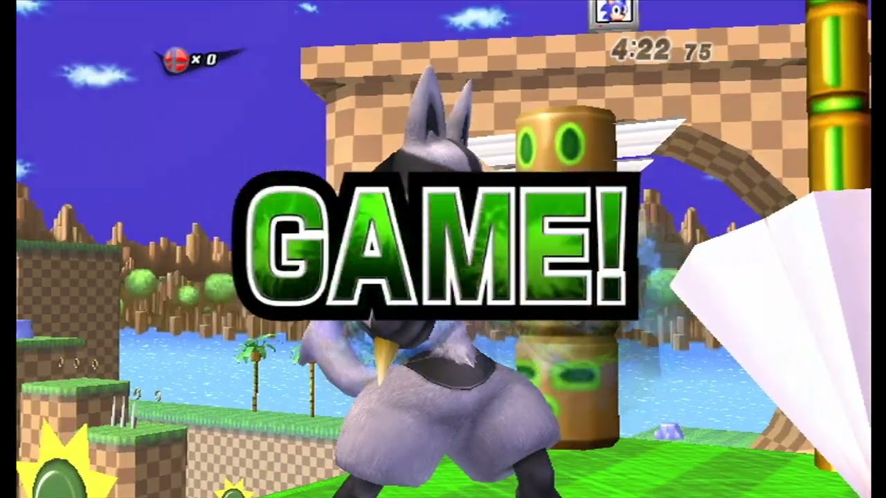 Brawl Classic Mode Lucario Color 4