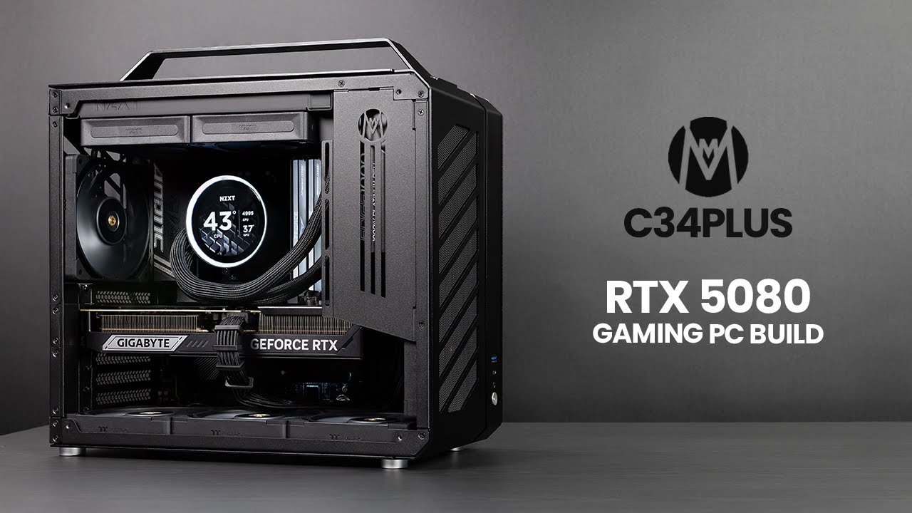 RTX 5080 Gaming PC Build | Mechanic Master C34Plus | Gigabyte Windforce SFF | T-Force Xtreem ARGB
