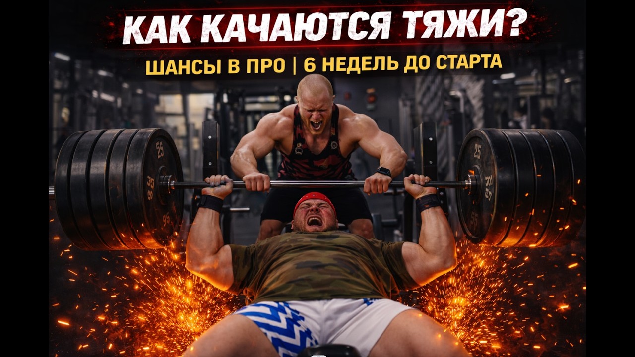 Как качаются тяжи | Шансы в ПРО | 6 недель до старта