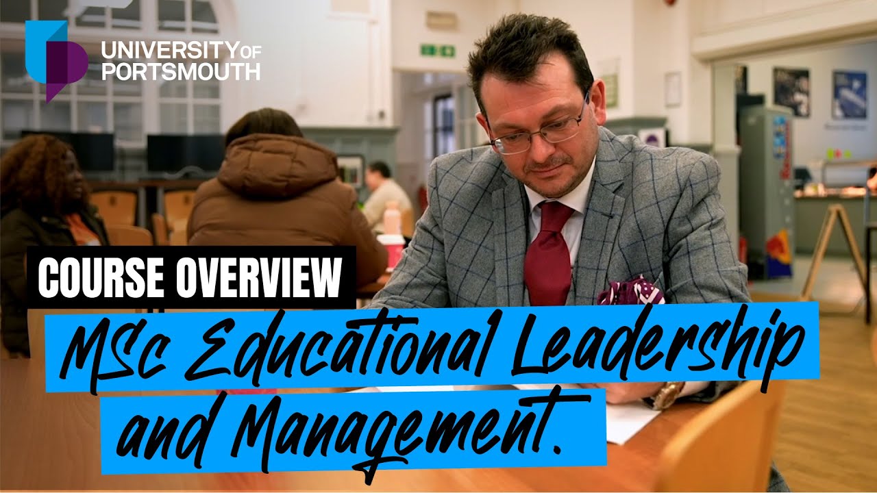 MSc Educational Leadership and Management | University of Portsmouth