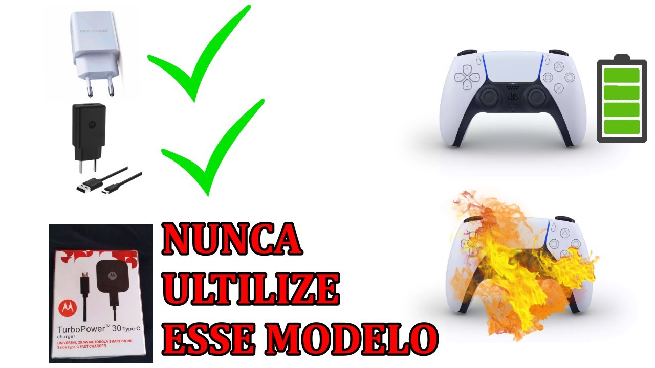 Pode Carregar o Controle do PS5 com o Carregador de Celular?
