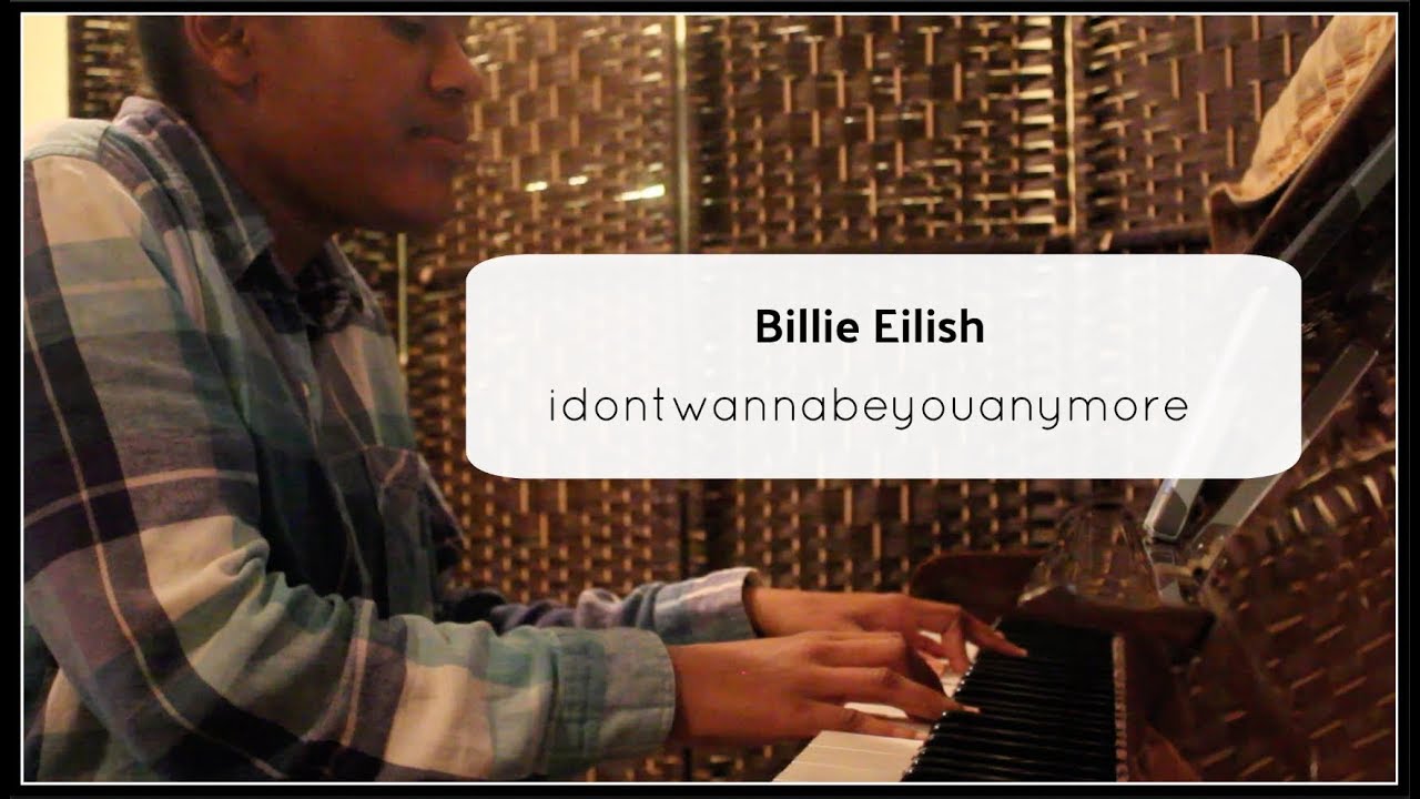 idontwannabeyouanymore - Billie Eilish (Cover)