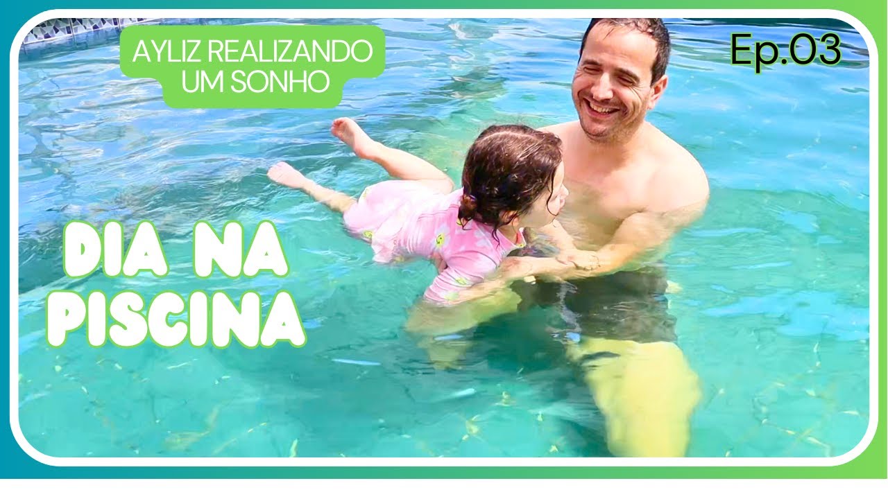 ELA NAO SABE NADAR, MAS SE DIVERTIU! APROVEITANDO A PISCINA DO CASTELO Ep.03