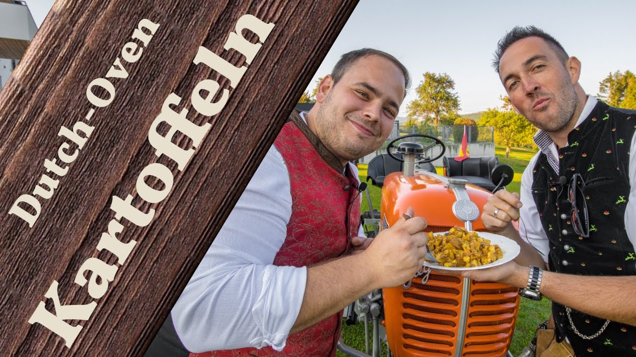 Kartoffeln als deftige Beilage aus unserem Dutch Oven von Petromax